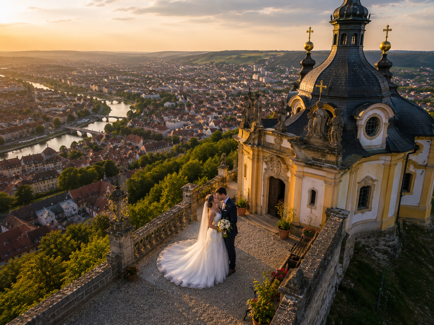 Hochzeit am Käppele Würzburg