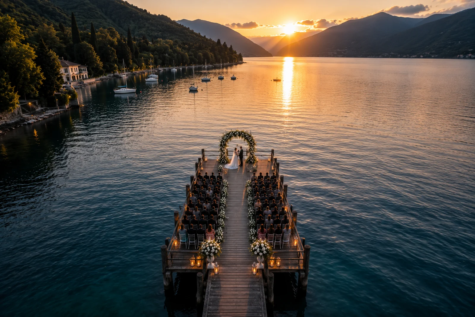 Hochzeit am See