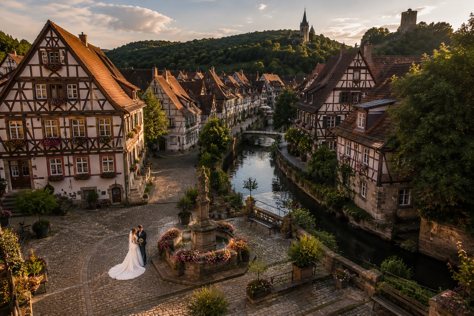 Fachwerk und Altstadt