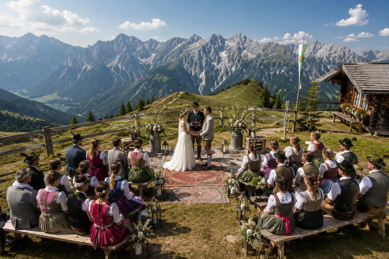 Hochzeit in Tracht